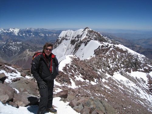 Climbs in the Andes