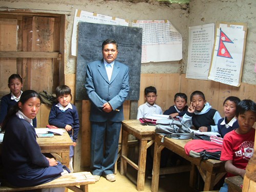 Volunteering in Nepal - teaching